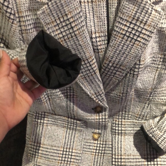 Plaid wool blazer - Picture 5 of 8